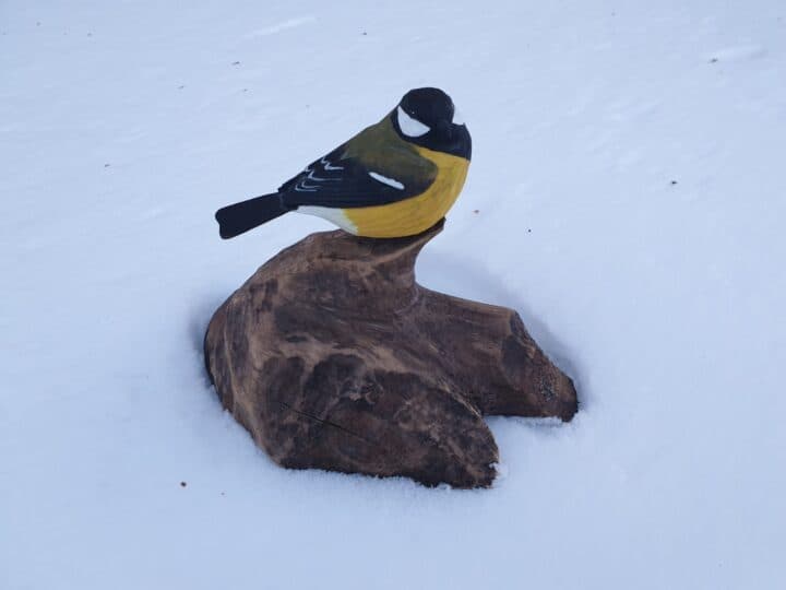 Vandringspokalen, en talgoxe snidad av Kjell Wågberg.