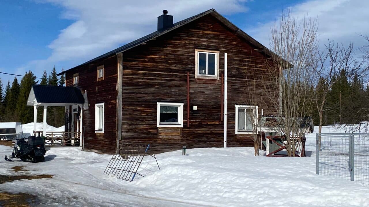 Hemma hos Gunilla och Gunnar Falk.