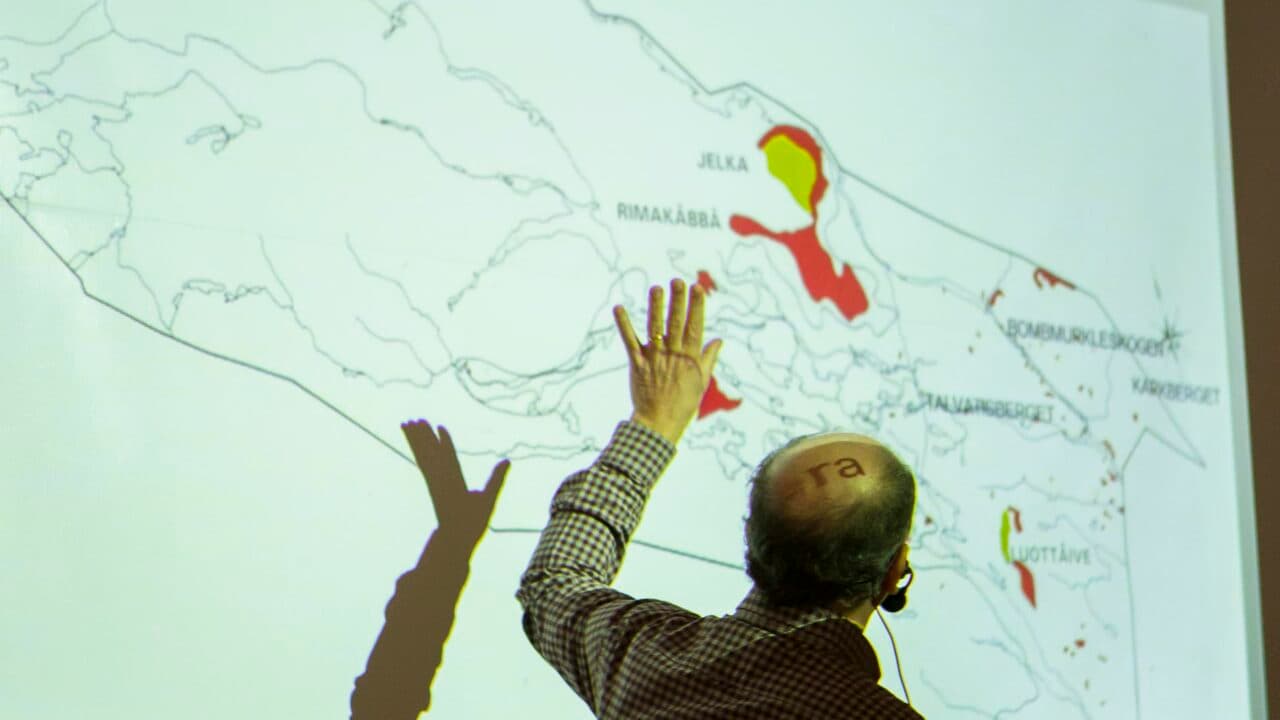 Mats berättar om de första 105 skogarna som Steget Före lyckats skydda i Jokkmokks kommun.
