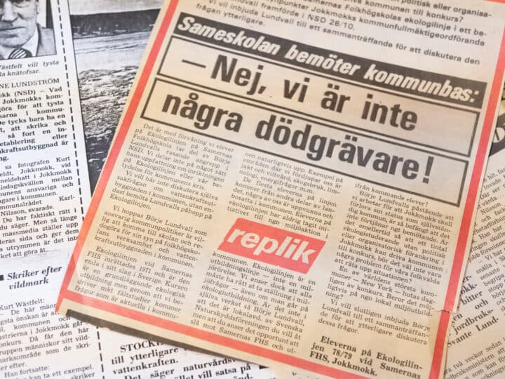Exempel på tidningsklipp…