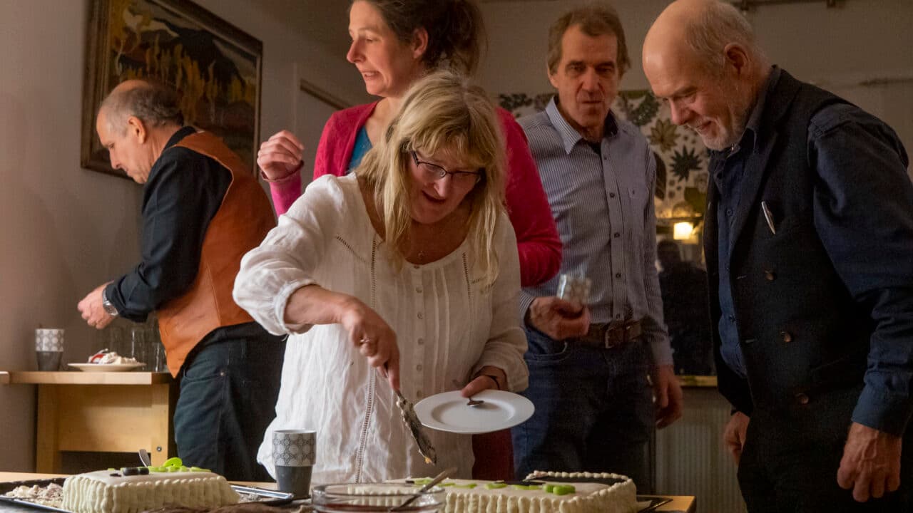 Mats Karström, Kristin Kappers, Lena Lindberg-Wikström, Tommy Nyberg och Lars Fersters, tidigare ...